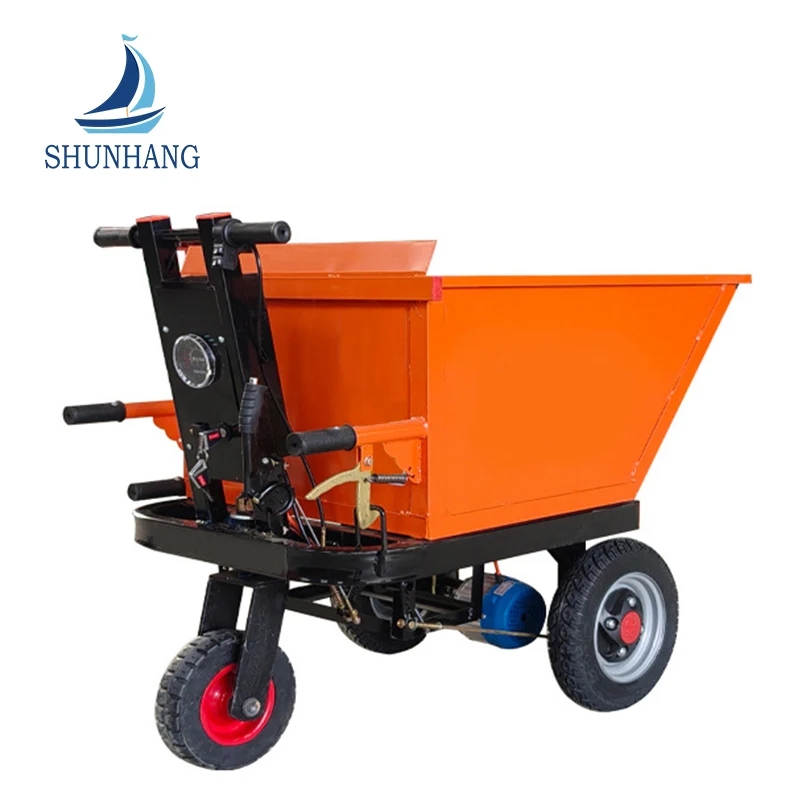 Où le chariot de bascule à moteur 1000W peut-il être spécifiquement appliqué?