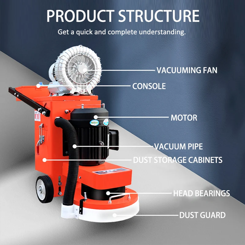Adjustable Single Disc External Dust Extraction Grinder